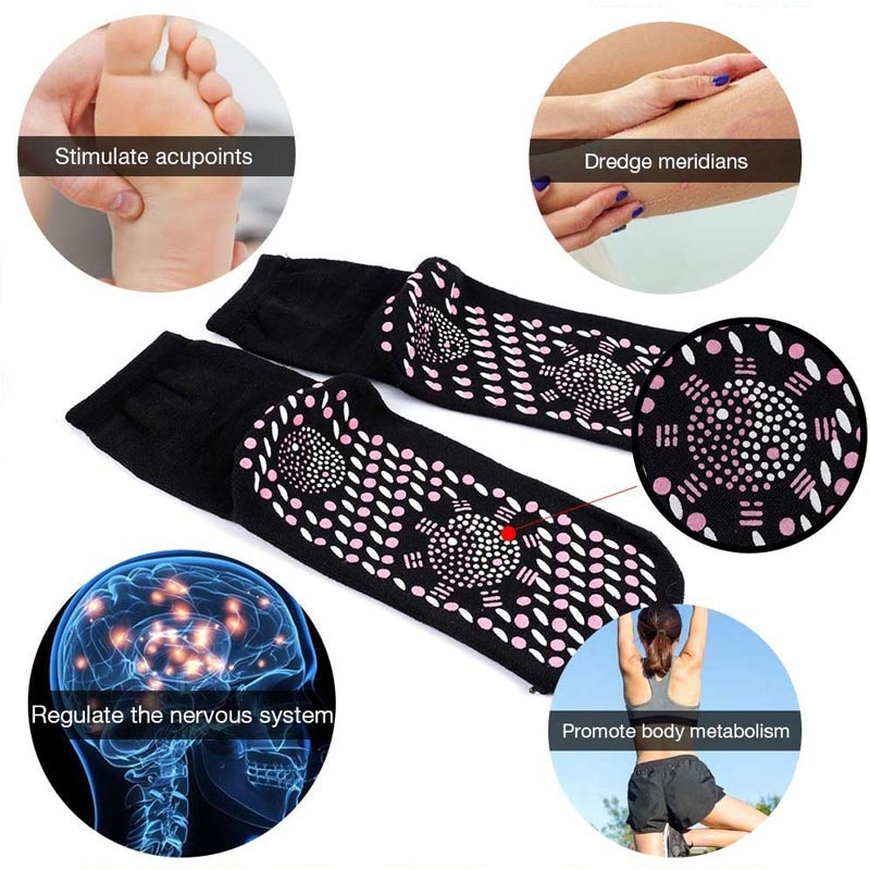 Tourmaline Magnetic Therapy Socks