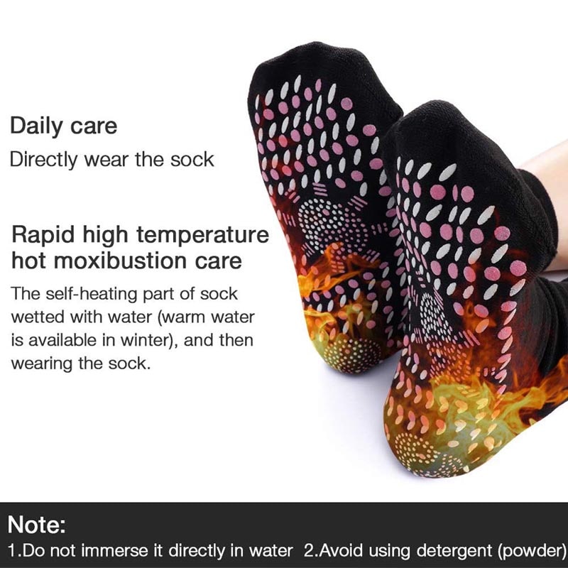 Tourmaline Magnetic Therapy Socks