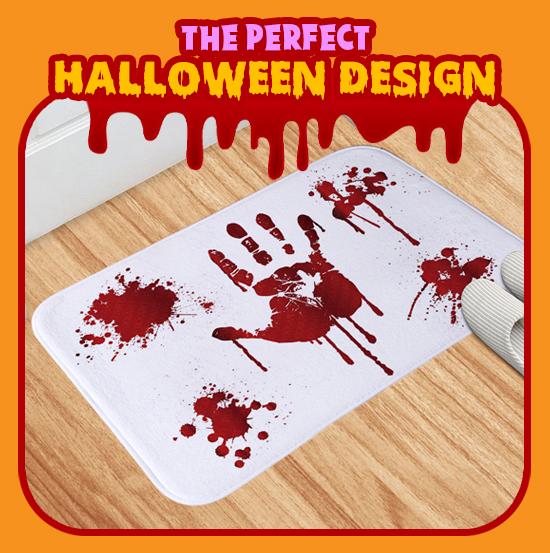 Halloween Bloody Color Changing Bath Mat