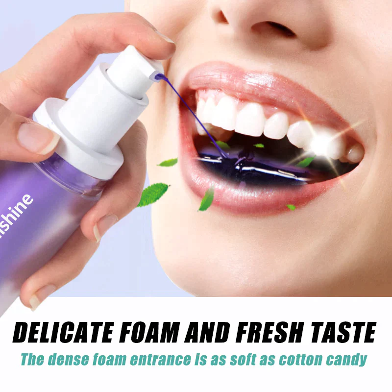 Oveallgo Ex Pure Herbal Teeth Whitening Mousse