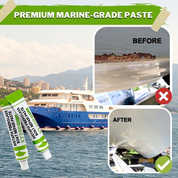 InstaFix Fiberglass Boat Repair Paste