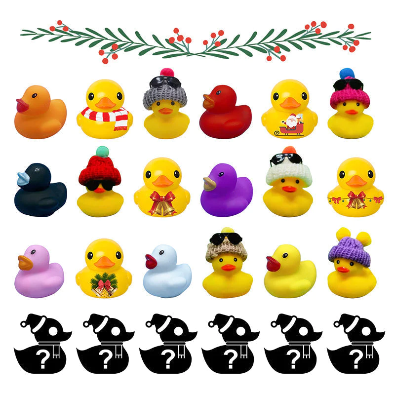 24 Rubber Ducks for Kids