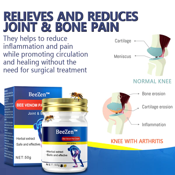 BeeZen New Zealand Bee Venom Joint and Bone Therapy Advanced Cream