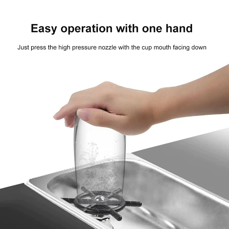 High Pressure Faucet Glass Washer