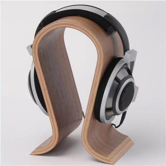 Wooden Headphone Stand