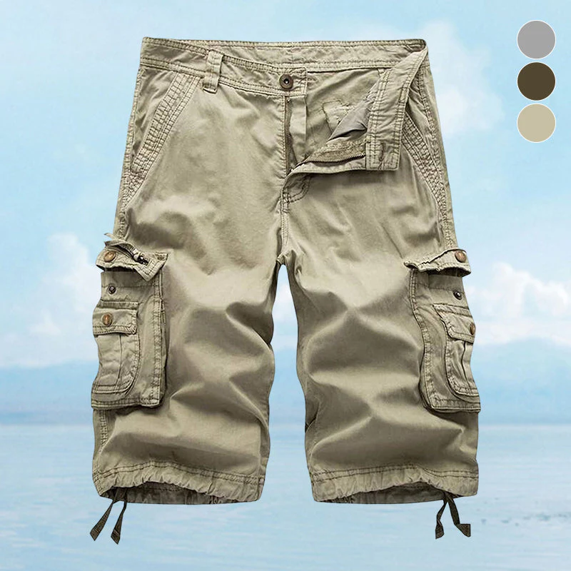 Mens Cotton Stylish Durable Cargo Shorts