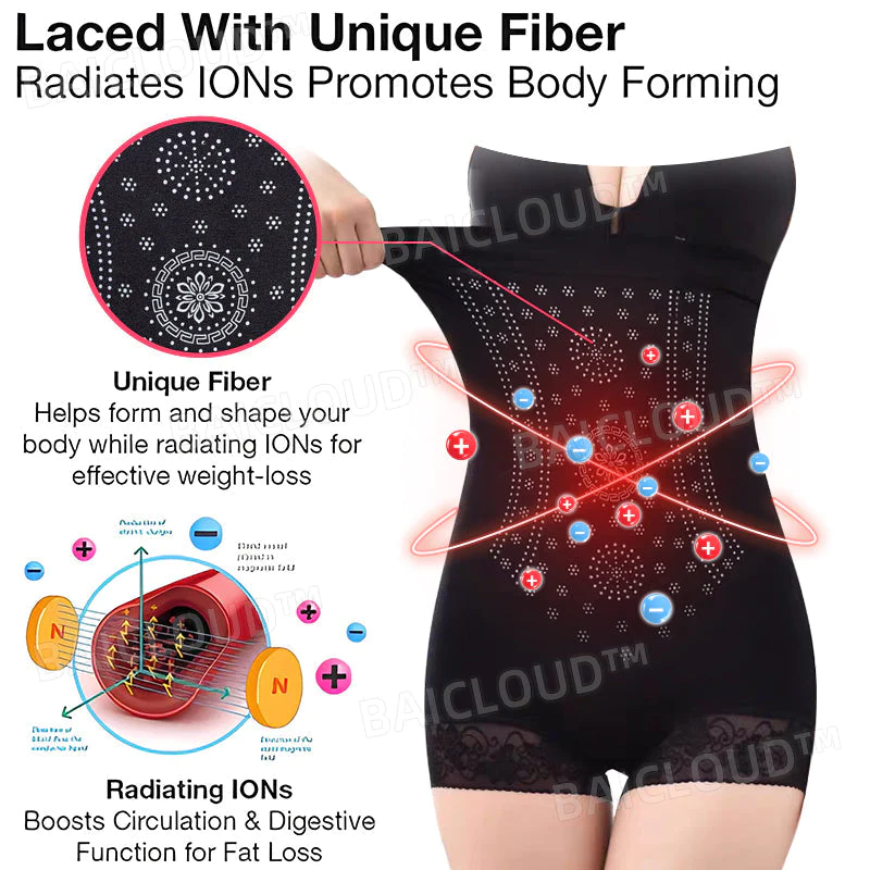 Baicloud Lace Ion Fiber Shapewear