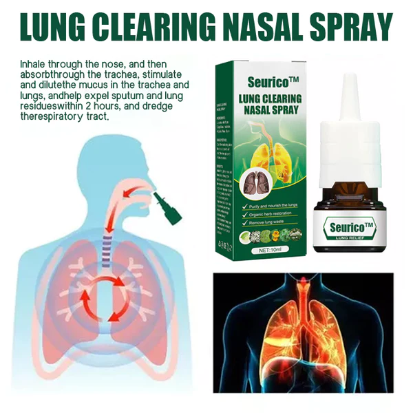 Seurico Organic Herbal Lung Clearing Nasal Spray