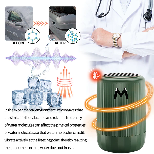 Oveallgo Molecular MaximaX Microwave Deicer For Vehicles