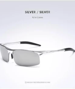 Men's Photochromic Sunglasses with Anti-glare Polarized Lens