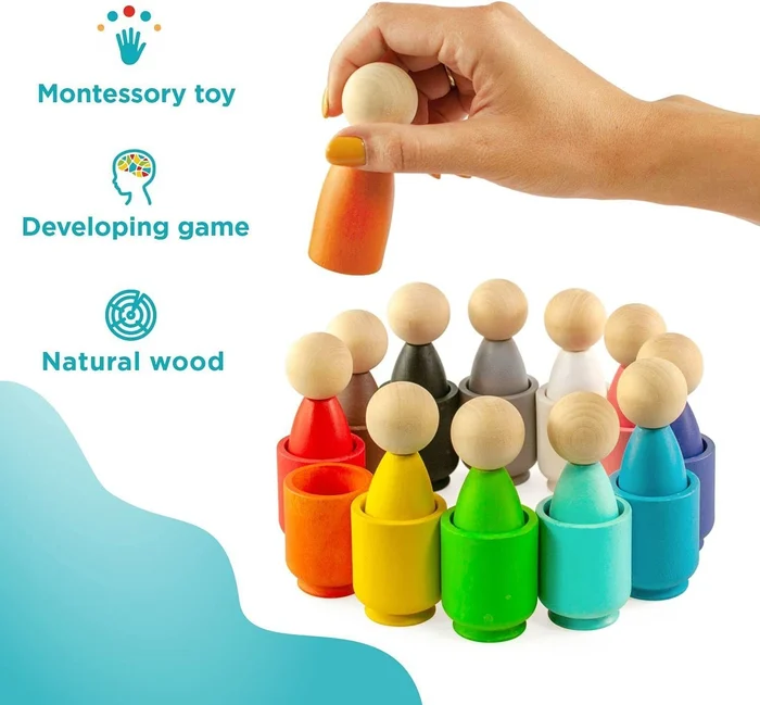 Rainbow Toy Wisdom Game