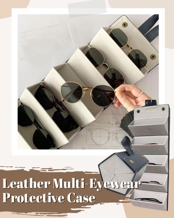 Leather Eyewear Organizer