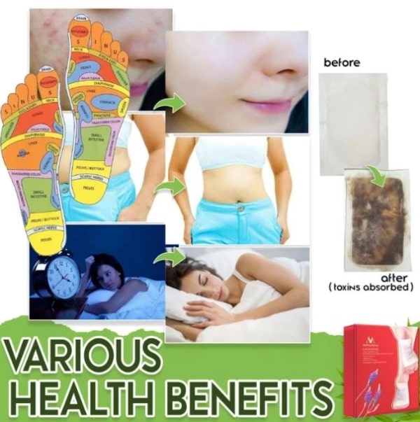 Premium Herbal Detox Foot Pads