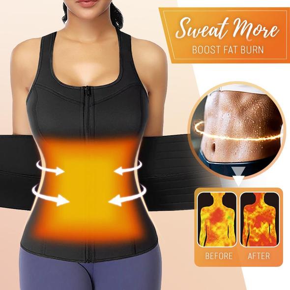 SweatUp Fat Burn Vest & Waist Trimmer