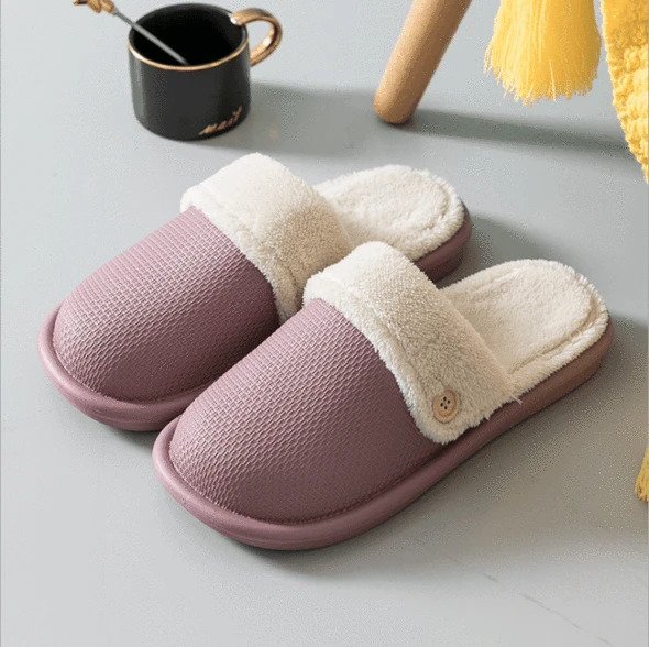 Cozy Washable Fleece Slippers