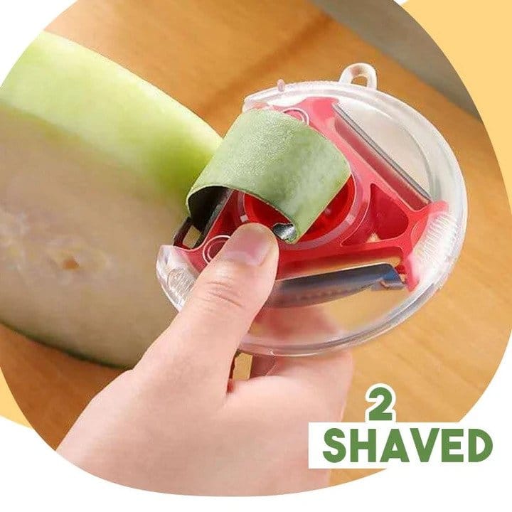 Handy Rotating Pyramid Peeler