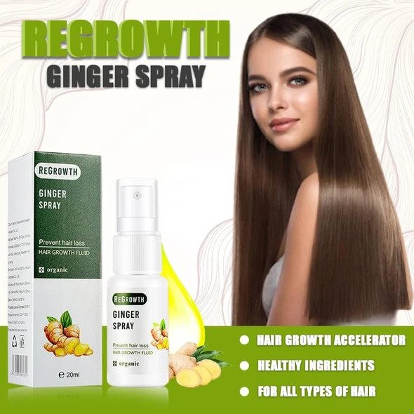 GingerGrowth Anti-Hair Loss Spray