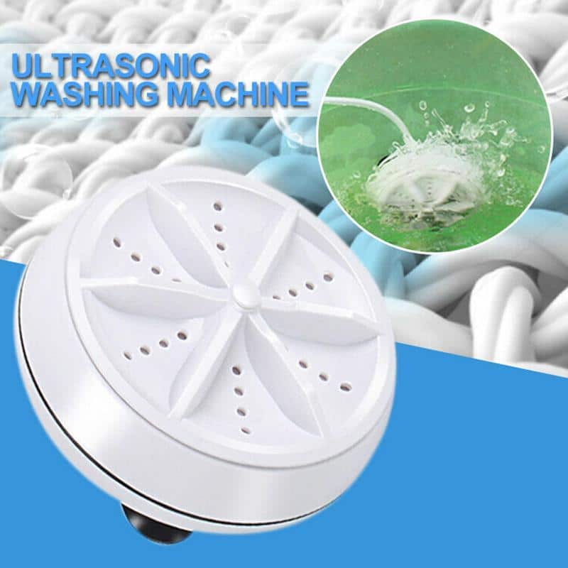 Ultrasonic Mini Portable Turbo Washing Machine