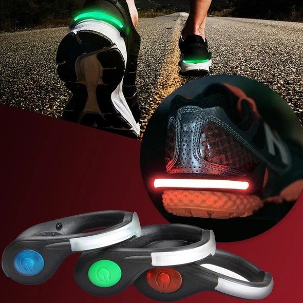 LED Shoe Clip Lights (1 Pair)