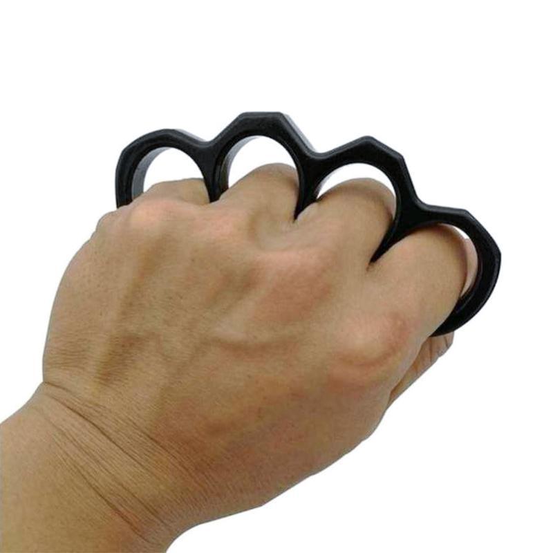 Metal Knuckles Self-defense Finger Fist Buckle Gloves