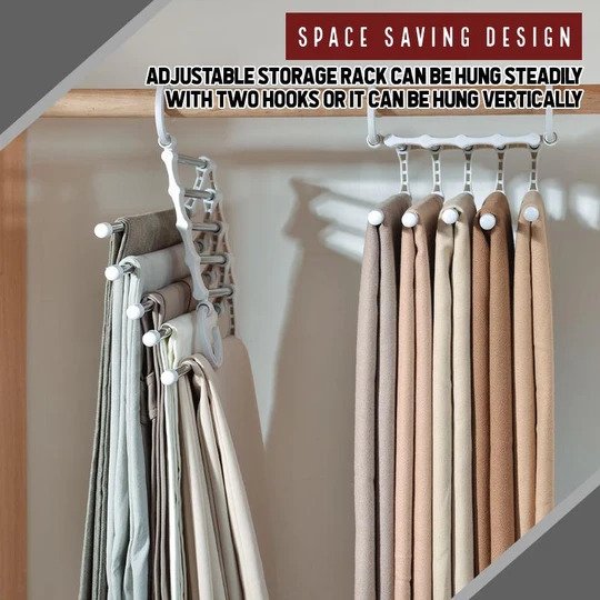 Space Saving Pants Rack