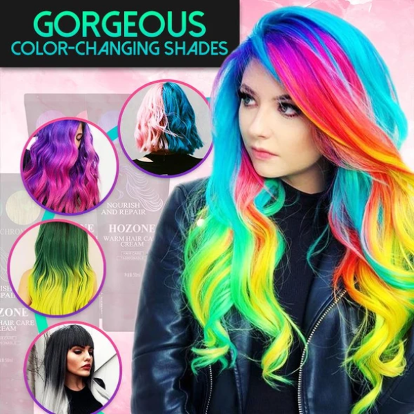 Thermochromic Color Changing Hair Dye