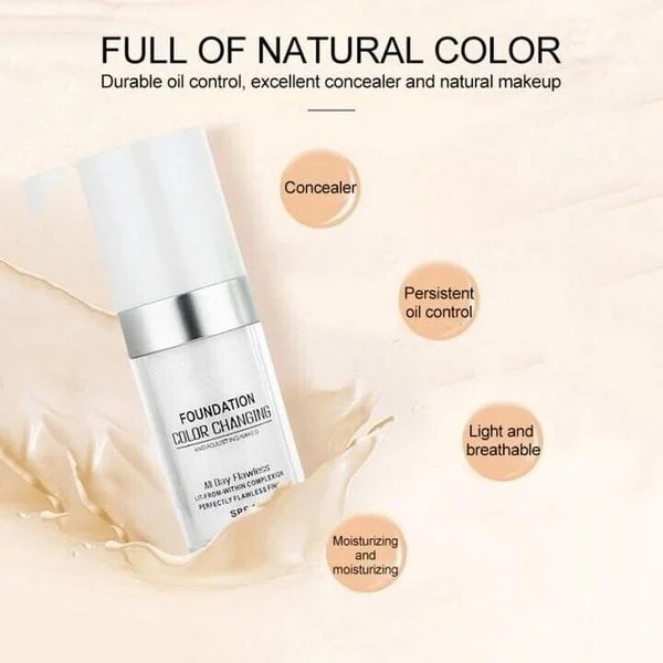 Hot SellBuy 1  Color Changing Mature Skin Foundation