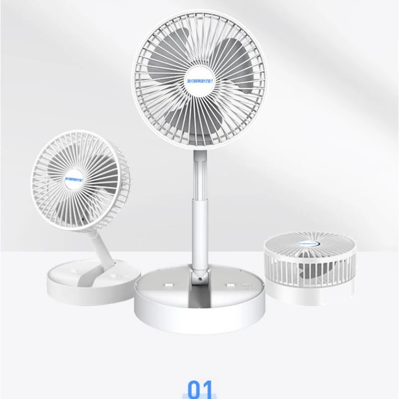 Desktop USB Foldable Silent Electric Fan