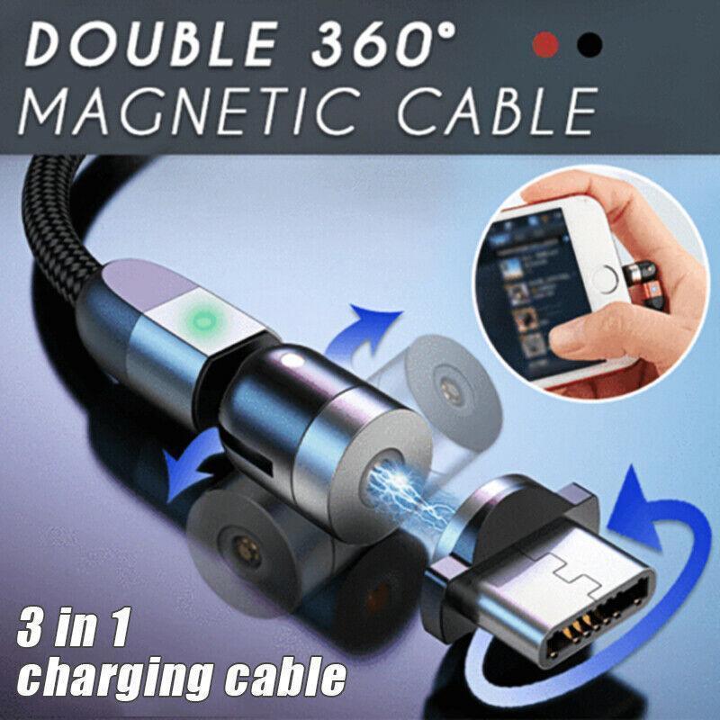 360° Magnetic Usb C Cable