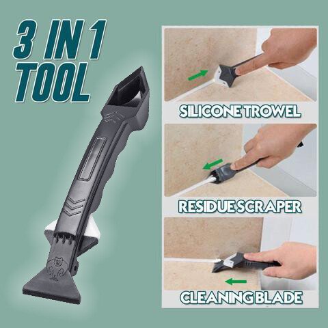 3 In 1 Glass Glue Angle Scraper