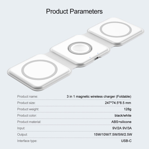 The Ultimate 3-In-1 Wireless Charger