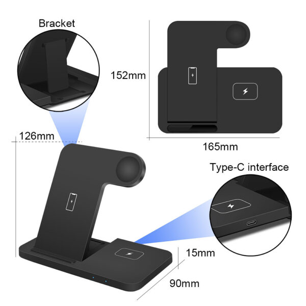 3 in 1 Fast Charging Station