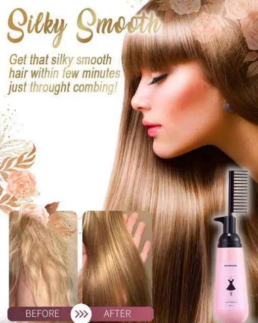 3-Second Hair Straightening Cream