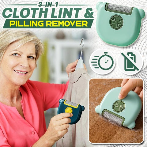 3 in 1 Cloth Lint and Pilling Remover