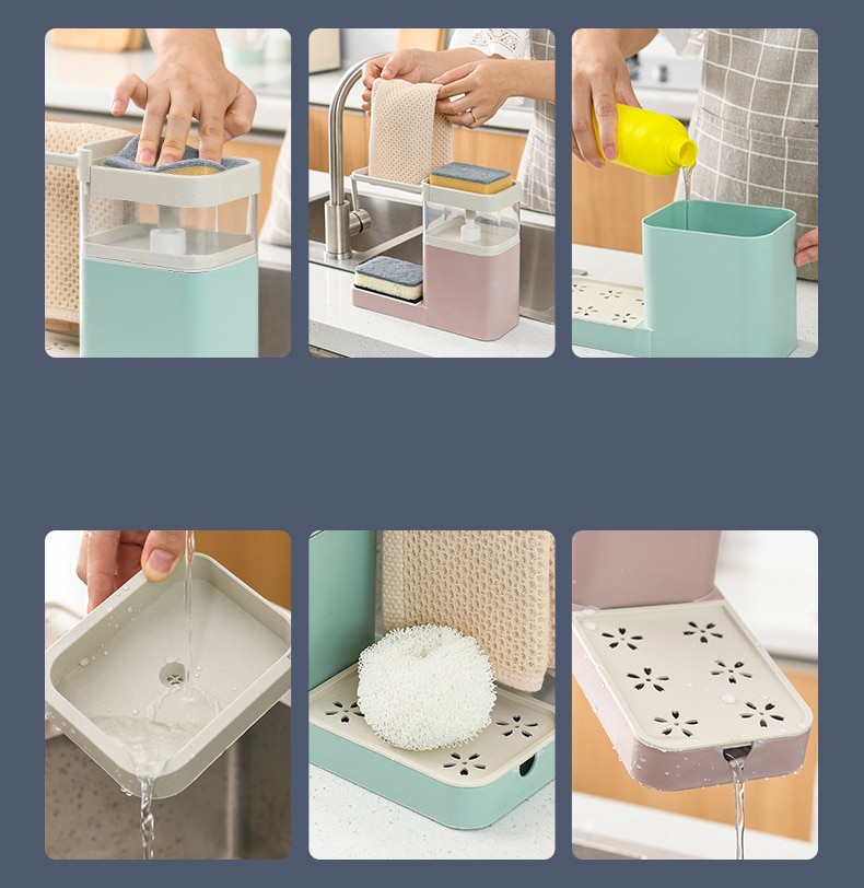 Multifunctional Manual Press Soap Box