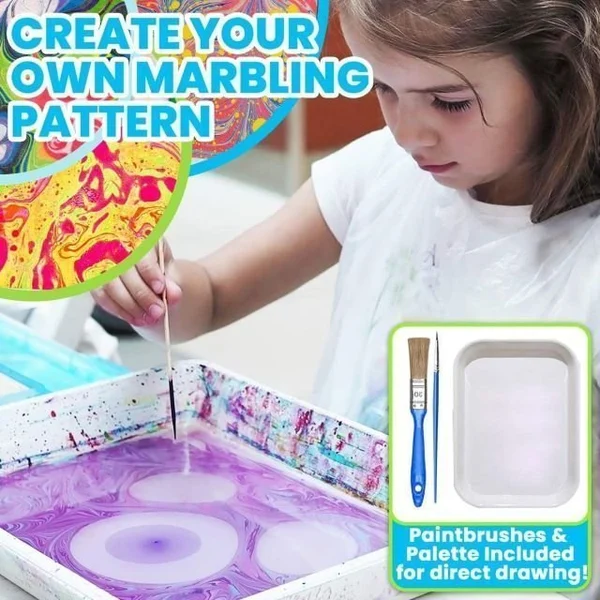 DIY Water Marbling Paint Art Kit