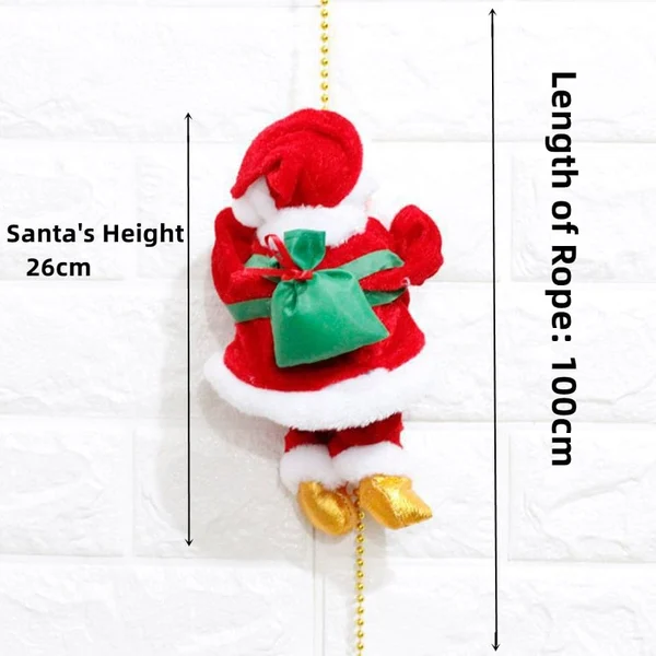 Santa Claus Climbing Rope