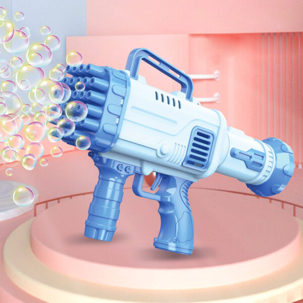 32 Holes Kids Gatling Bubble Gun