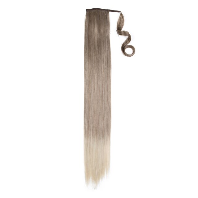 Long Straight Ponytail Hair Extension Wig