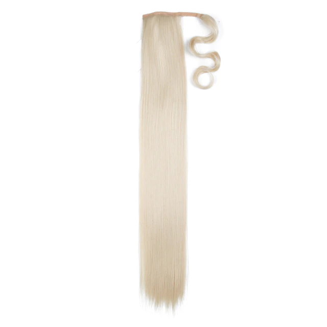 Long Straight Ponytail Hair Extension Wig