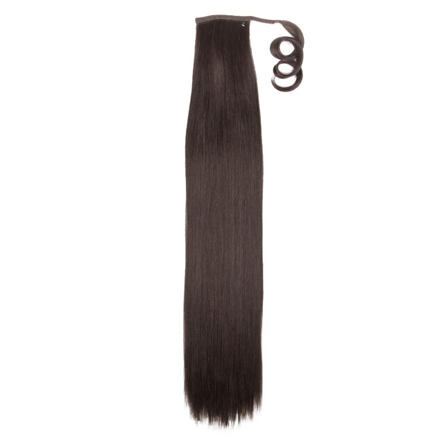 Long Straight Ponytail Hair Extension Wig