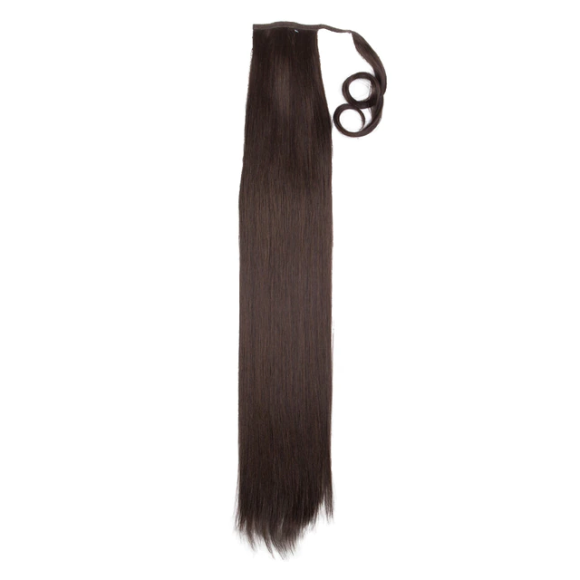 Long Straight Ponytail Hair Extension Wig