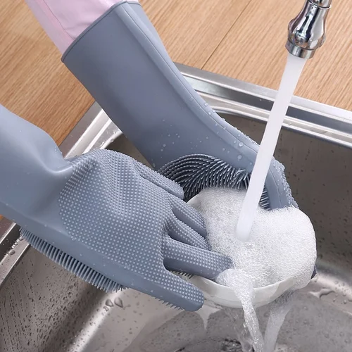 Silicone Cleaning Gloves