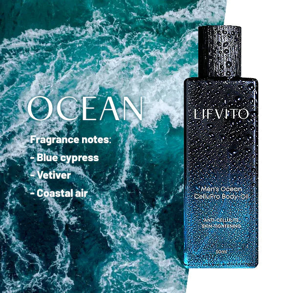 LIFVITO Plus Men's Ocean CelluPro Body-Oil