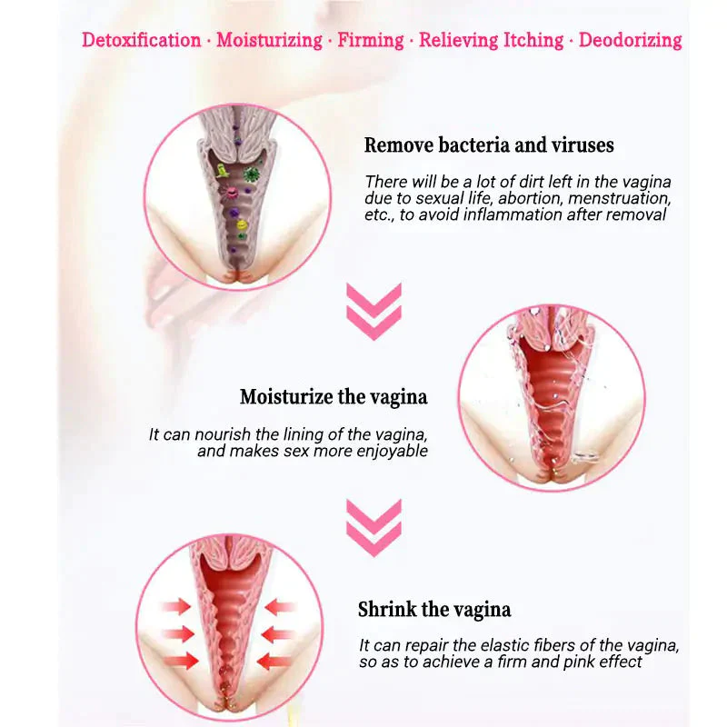 AimiCareŽ Instant Itching Stopper & Detox and Slimming & Firming Repair & Pink and Tender Natural herbal Pad