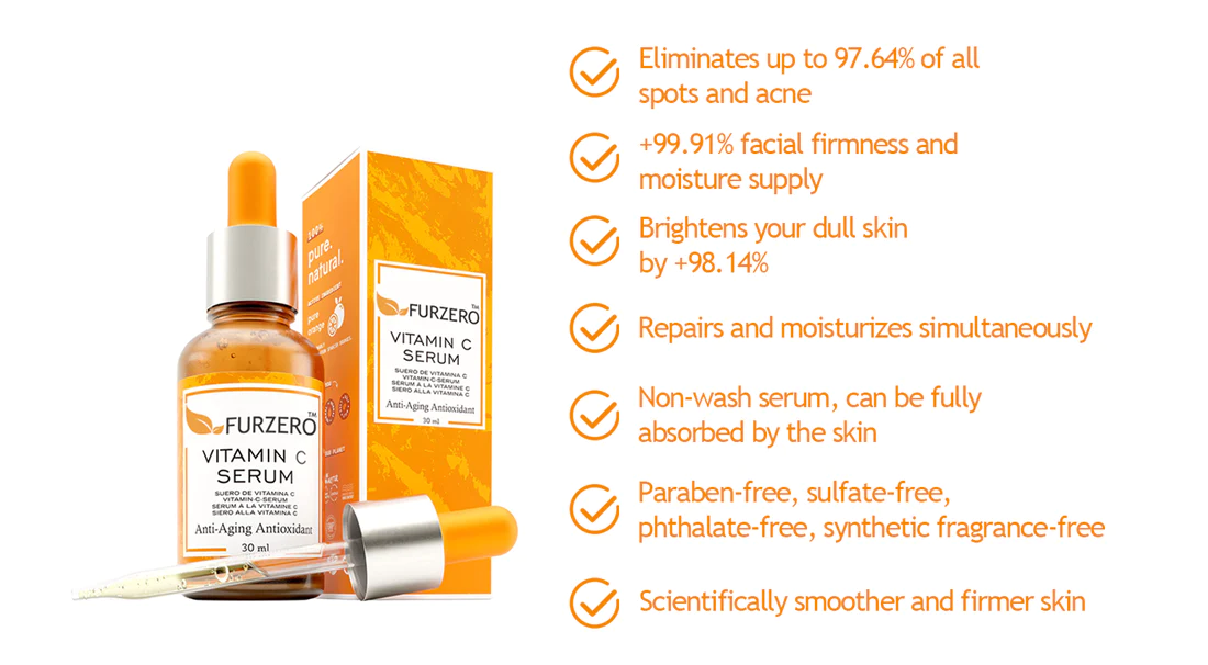 Furzero Super Retinol Vitamin C Anti-Aging Serum