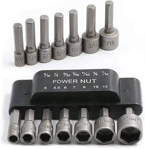 Power Nut Driver 14Pcs Set