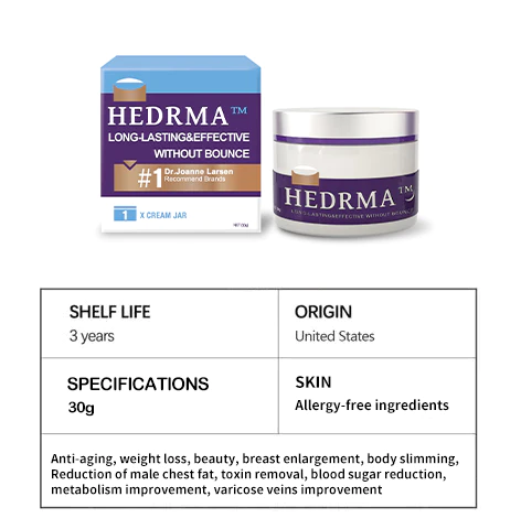 Hedrma Natural Swelling & Slimming Cream