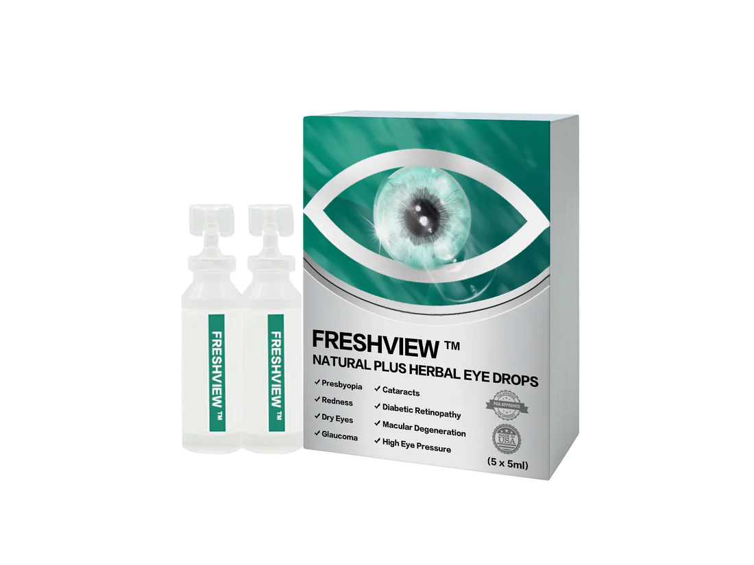 FreshView Natural Plus Herbal Eye Drops with Nano Ultrasonic Spray Eye Moisturizer- Made in USA (Copy)