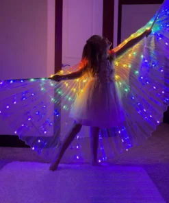 Color LED Light Up Wings